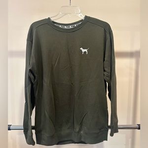 Pink sweatshirt size XS army green